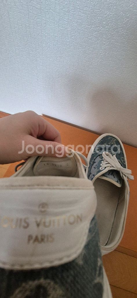 루이비통 트로카데로 데님 모노그램 스니커즈 5사이즈--3