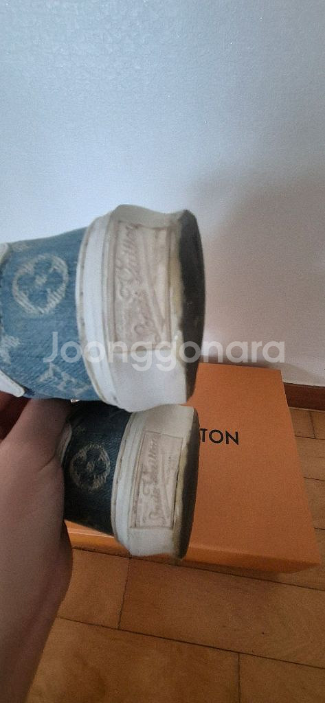 루이비통 트로카데로 데님 모노그램 스니커즈 5사이즈--5