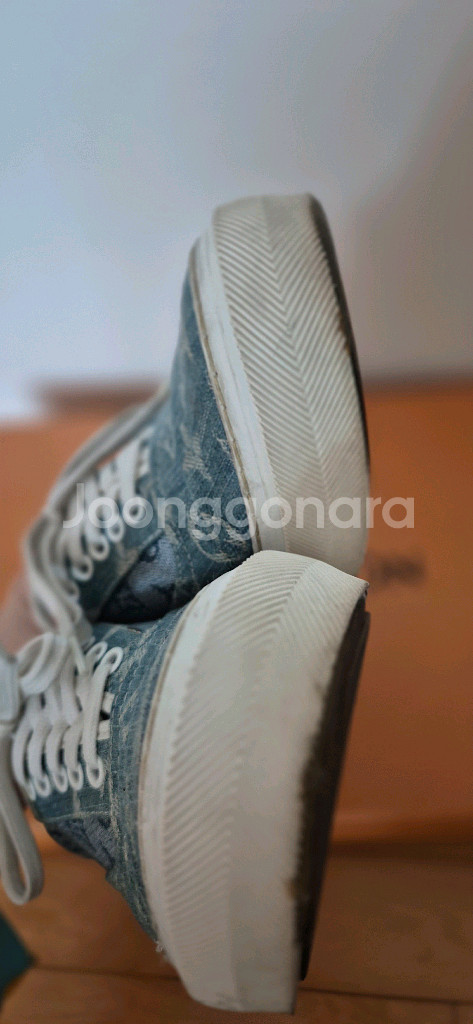 루이비통 트로카데로 데님 모노그램 스니커즈 5사이즈--6