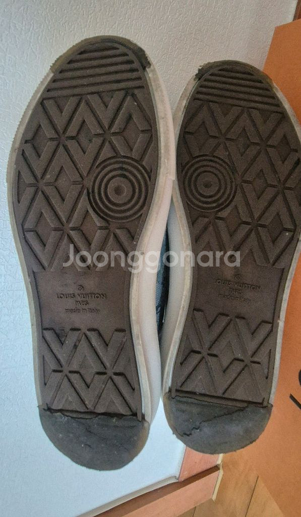 루이비통 트로카데로 데님 모노그램 스니커즈 5사이즈--4