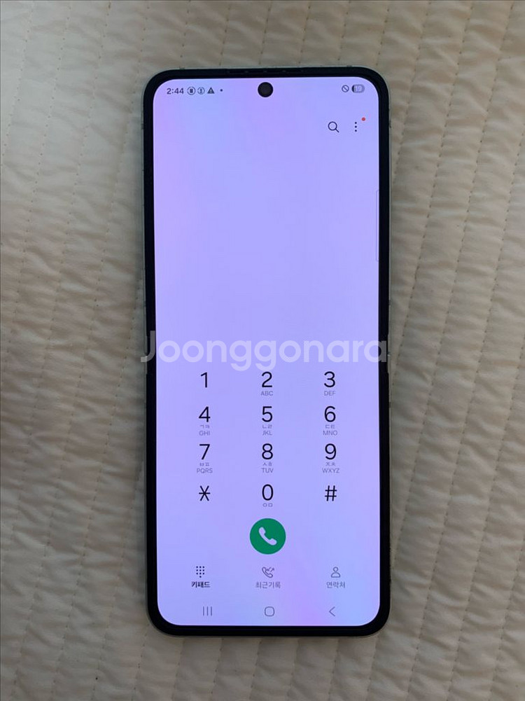 갤럭시z플립6 256 s급 무잔상--5