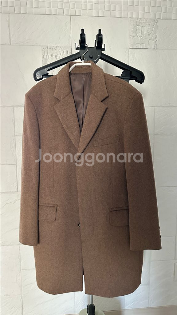 TUXY 남성 브라운 코트 100--0