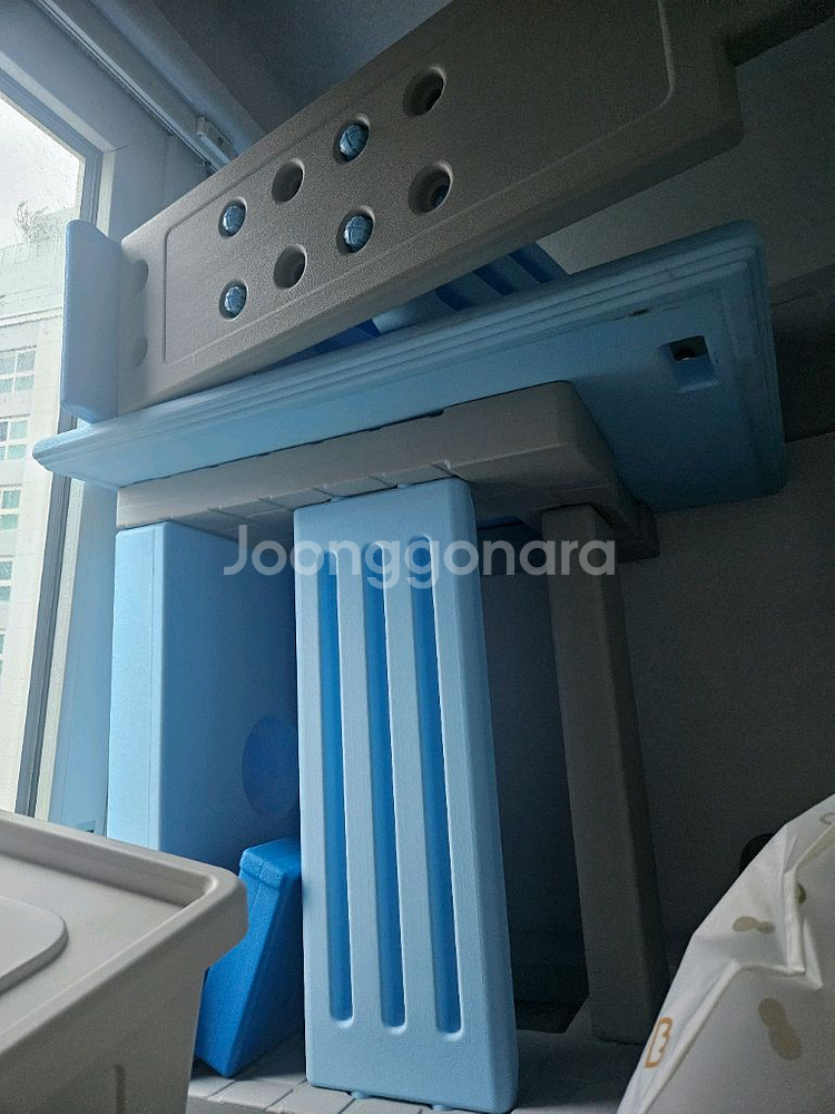 하이지니프로 유아책상 파란색, 핑크색 2개 세트--5