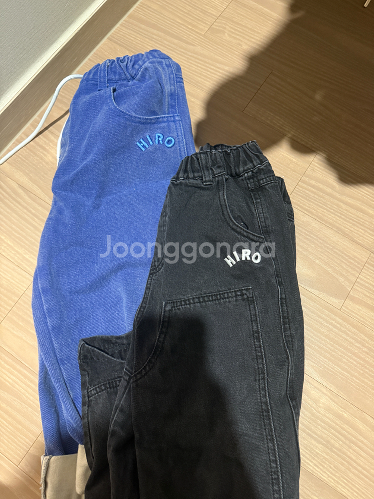 히로 청바지 2개 120사이즈--3