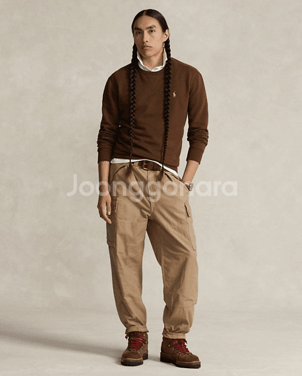 폴로 RL 플리스 스웻셔츠 / 맨투맨 / 브라운 / L--2