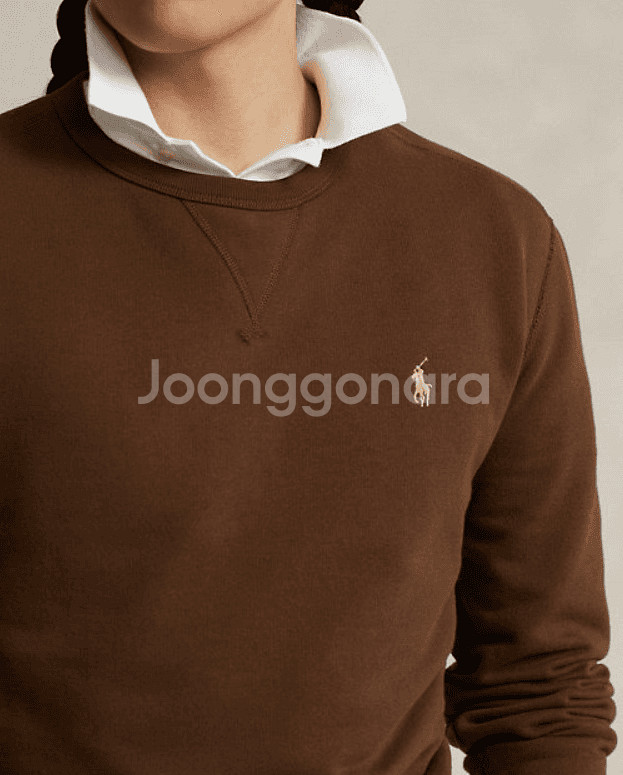 폴로 RL 플리스 스웻셔츠 / 맨투맨 / 브라운 / L--3