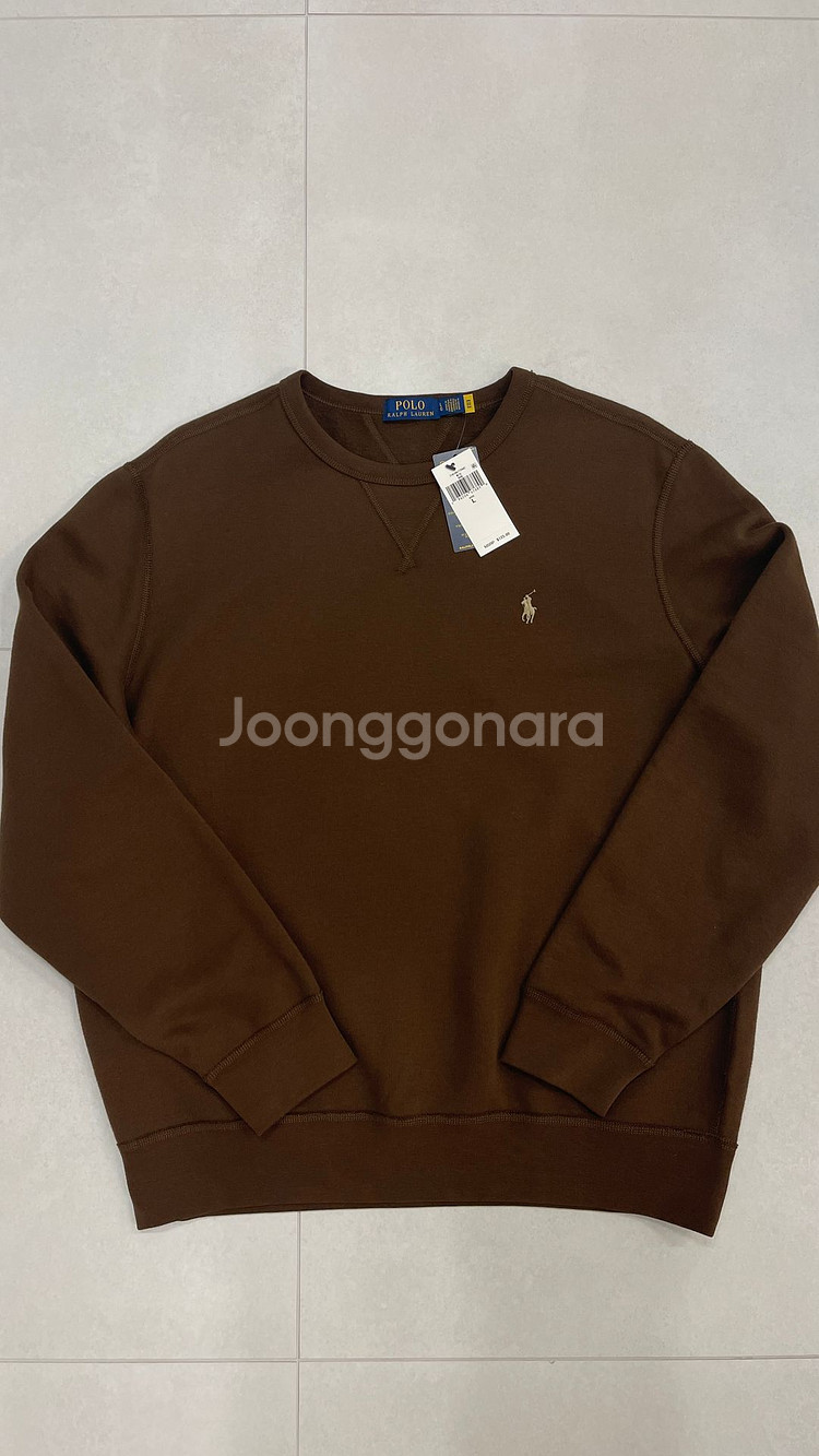 폴로 RL 플리스 스웻셔츠 / 맨투맨 / 브라운 / L--4