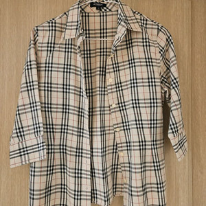 버버리 체크남방