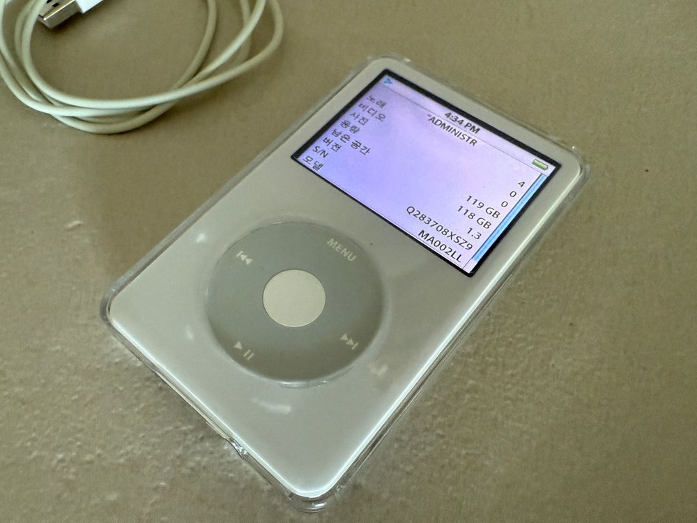 아이팟클래식 5세대 리퍼 128GB 민트급 판매 이미지