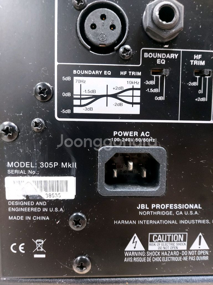 JBL 305P MK II 모니터 스피커--1