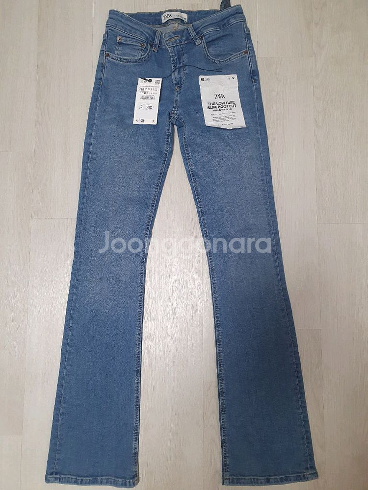 자라 슬림 부츠컷 청바지 26사쥬--0