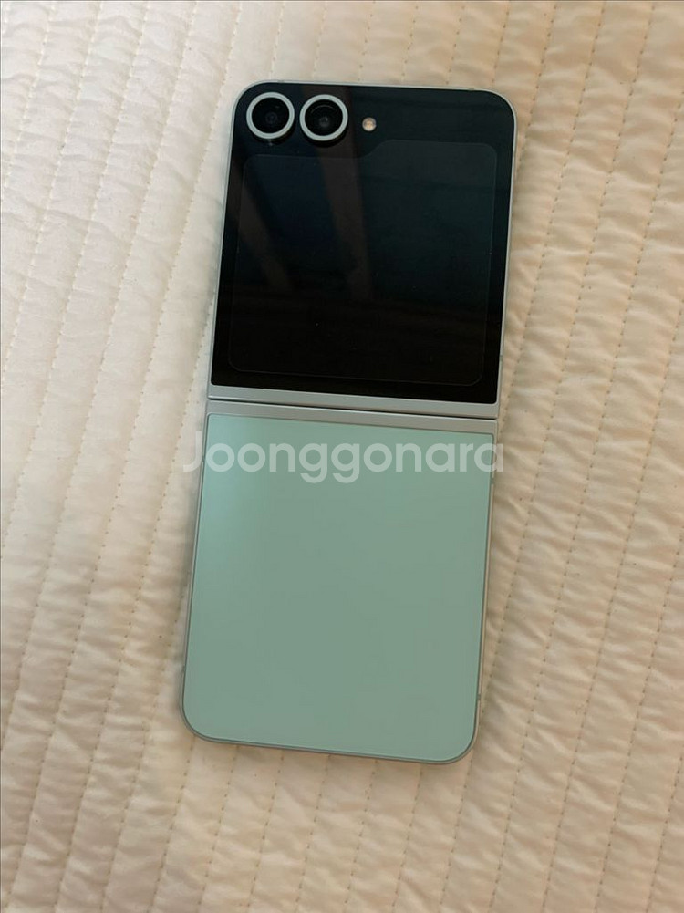 갤럭시z플립6 256 민트 무잔상--0