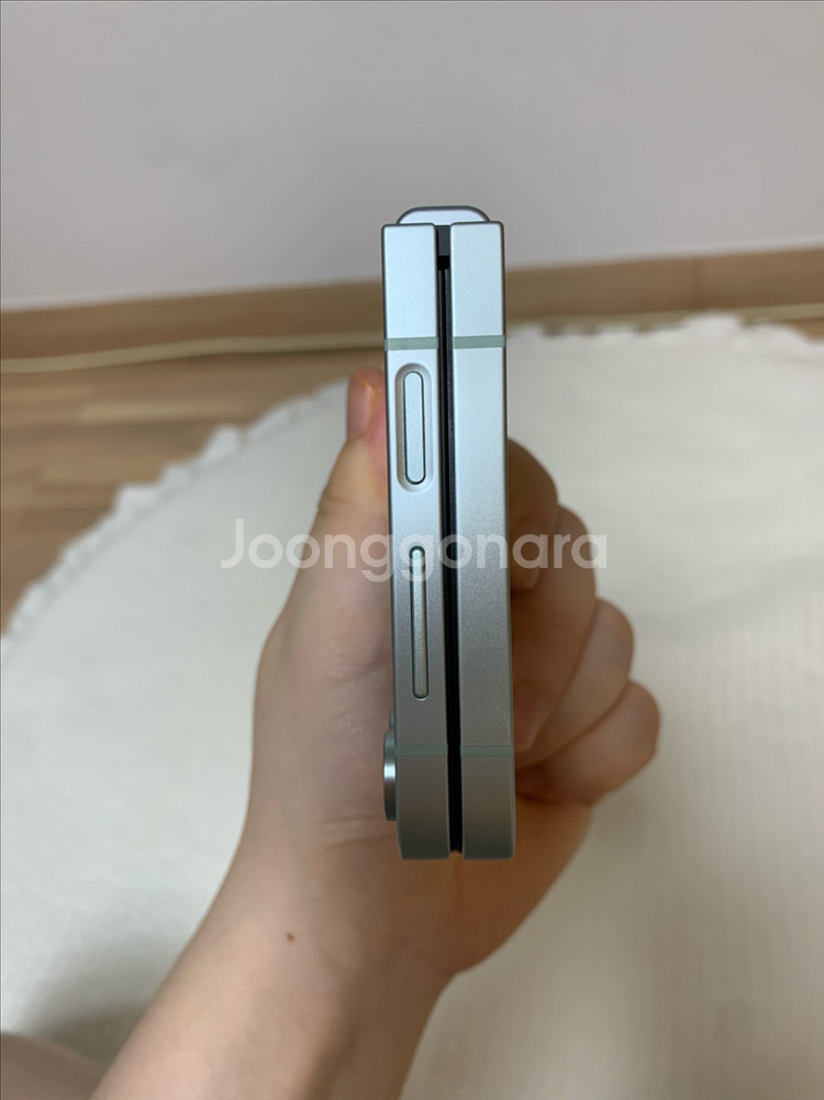갤럭시z플립6 256 민트 무잔상--2