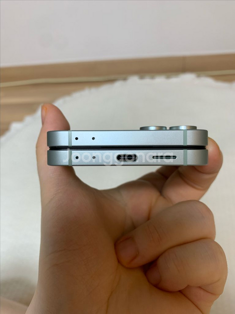 갤럭시z플립6 256 민트 무잔상--1