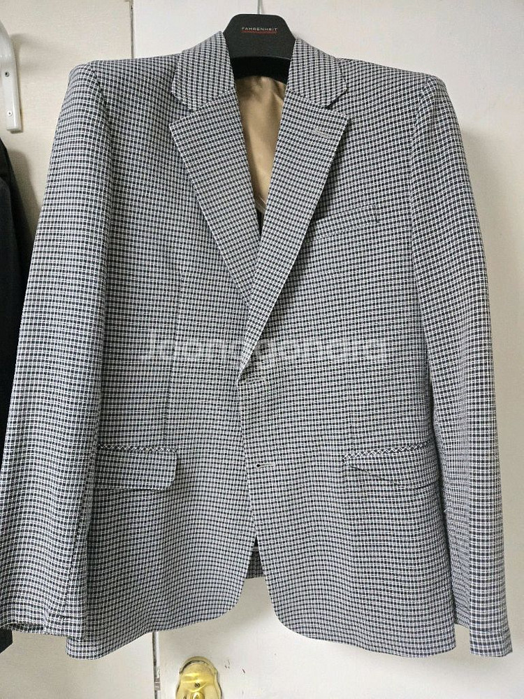 남성정장세트 스트라이프수트 아이보리정장 체크정장 팝니다--2