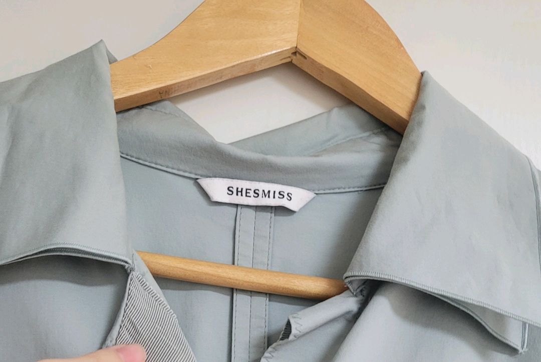 쉬즈미스 트렌치 원피스 S사이즈 55 이미지