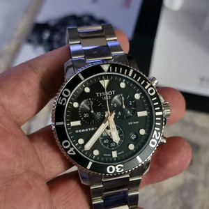 티쏘씨스타1000 검판(풀박)45mm