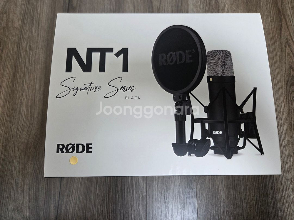 RODE NT1 시그니처 콘덴서 로드 마이크 미개봉--0