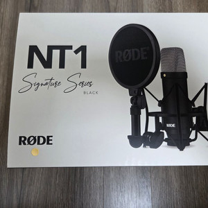 RODE NT1 시그니처 콘덴서 로드 마이크 미개봉