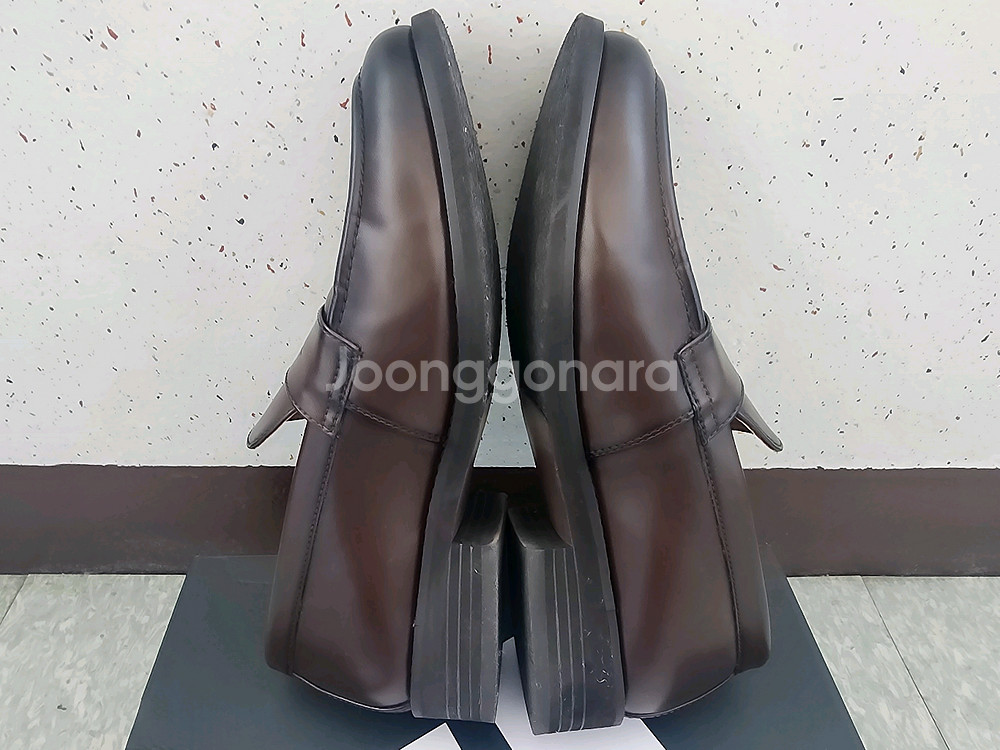 엘칸토 남성용 정장화 로퍼 구두 다크브라운-260--8
