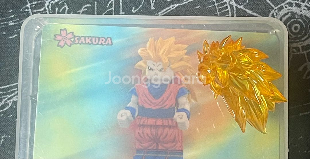 레고 커스텀 미니피규어 초사이언3 헤어--0