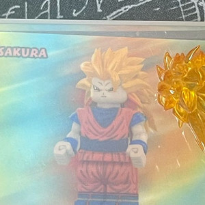 레고 커스텀 미니피규어 초사이언3 헤어