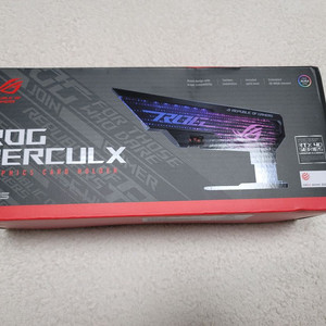 미개봉)ASUS ROG HERCULX 그래픽카드 지지대