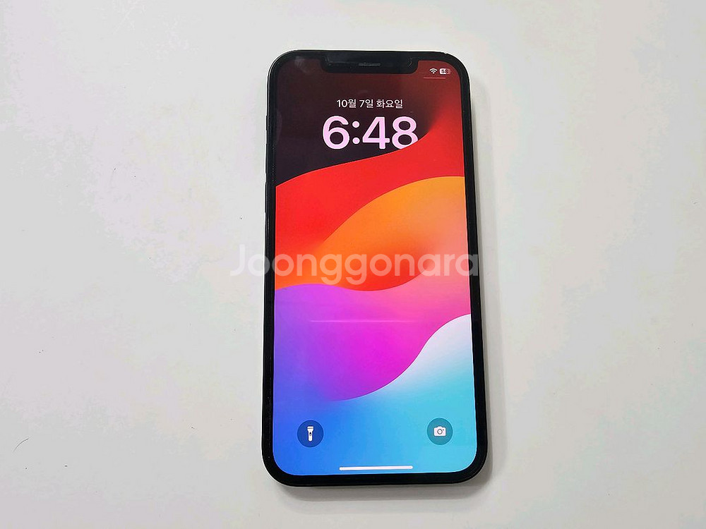 아이폰12 블랙 128G A급--0