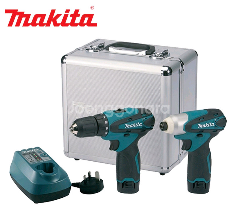 마끼다콤보세트 드릴 햄머드릴 충전드릴 무선드릴 전동드릴--0