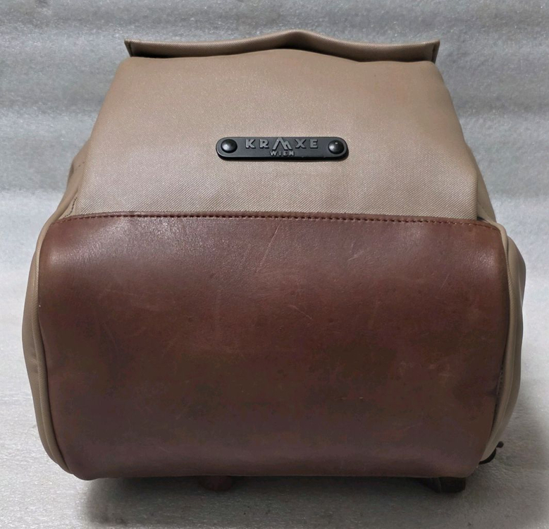 크락세비엔 Kraxe Wien 친환경 에코레더 방수백팩--5