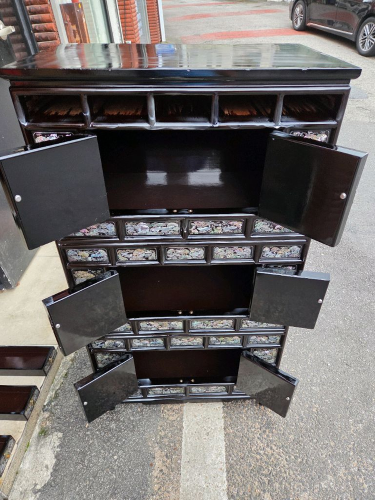 나전칠기 작은서랍장 이미지