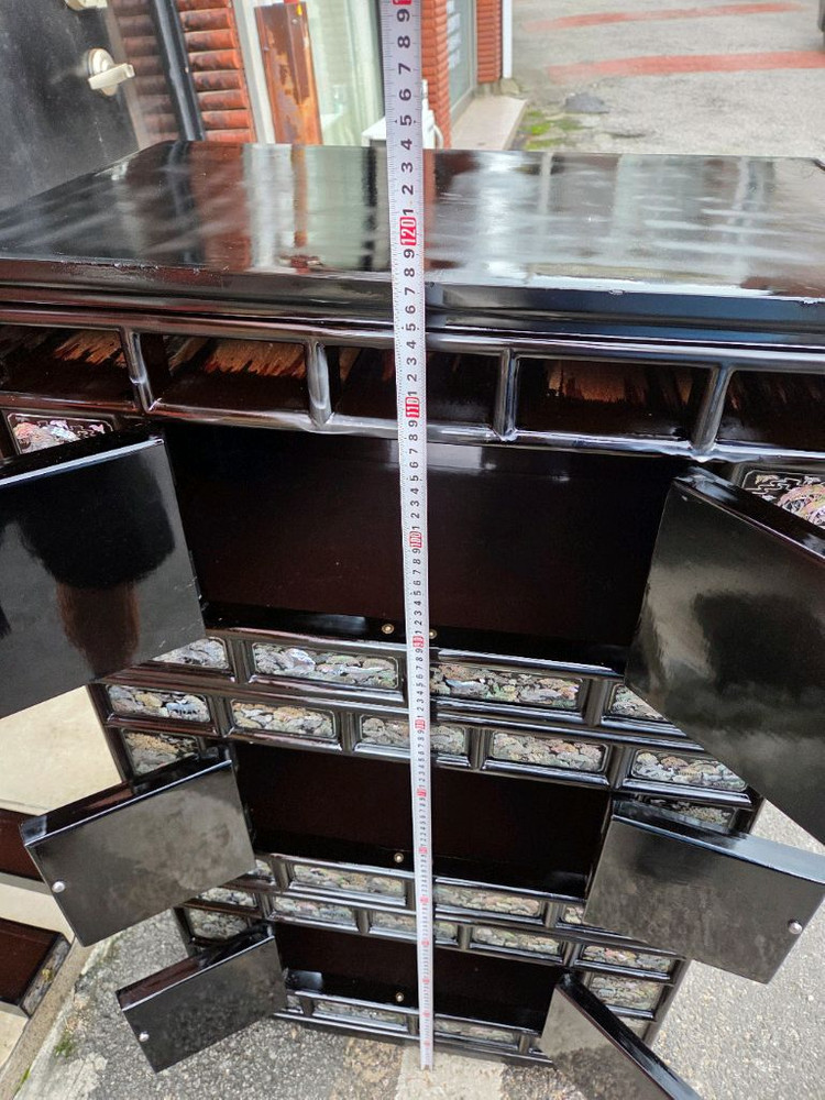 나전칠기 작은서랍장 이미지