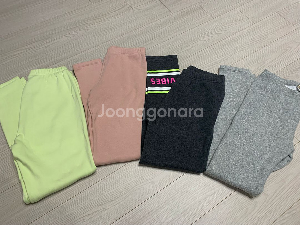 여아 기모 레깅스150--0