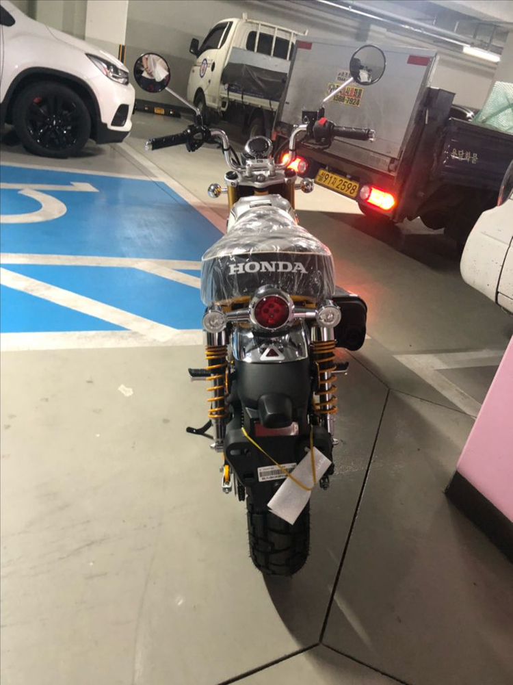 혼다 몽키125 노랑 2023년식 미등록 신차 0 키로 이미지