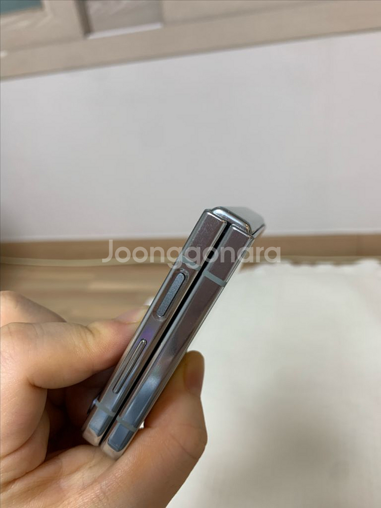 무잔상 갤럭시z플립5 민트--5