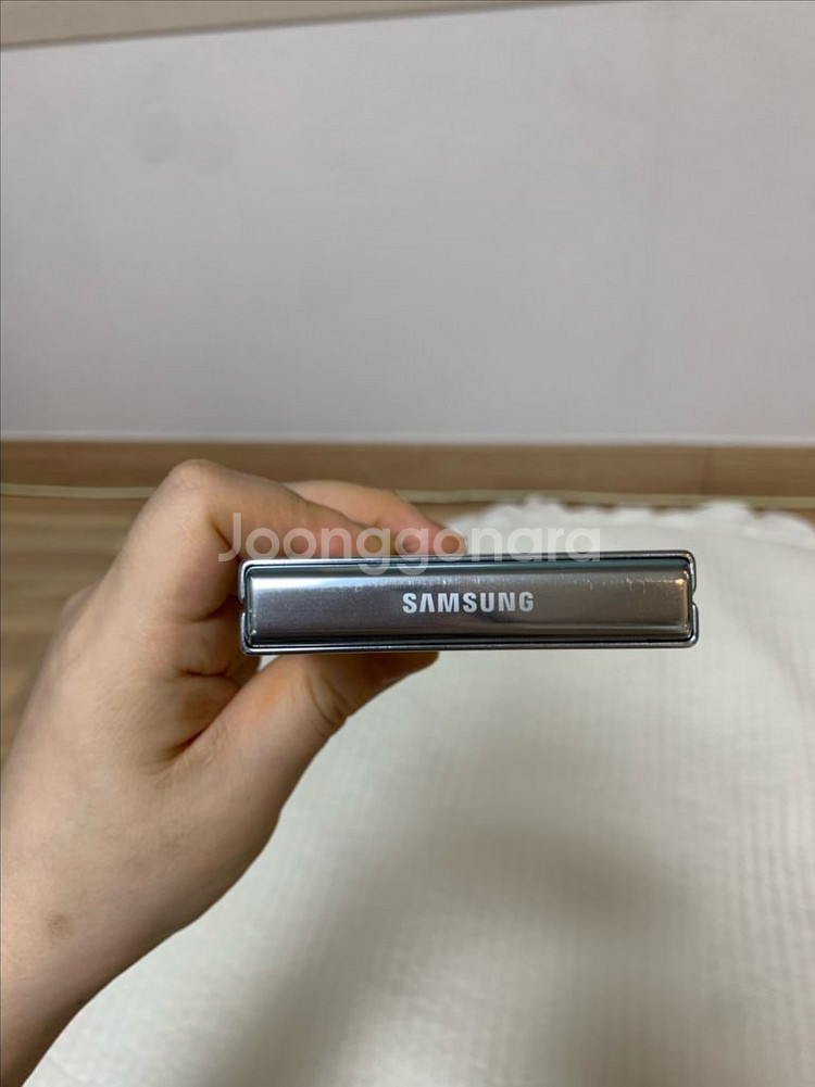 무잔상 갤럭시z플립5 민트--4