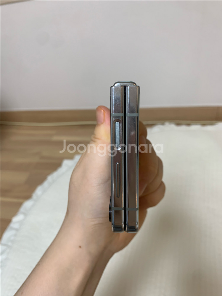 무잔상 갤럭시z플립5 민트--2