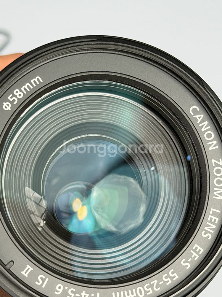 캐논 EFS 55-250mm IS II 망원줌렌즈--2