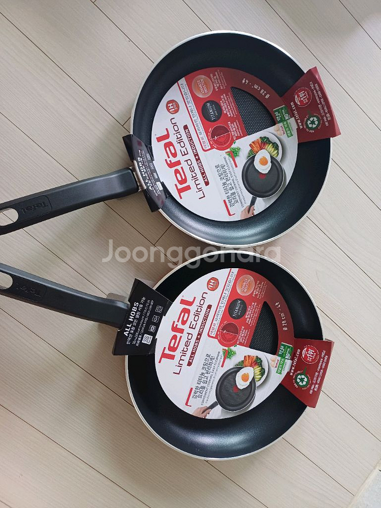 테팔 인덕션 후라이팬 28 2개--0