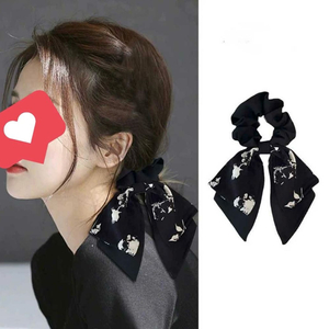 새상품) 리본곱창밴드 헤어악세사리 스카프 머리끈 리본