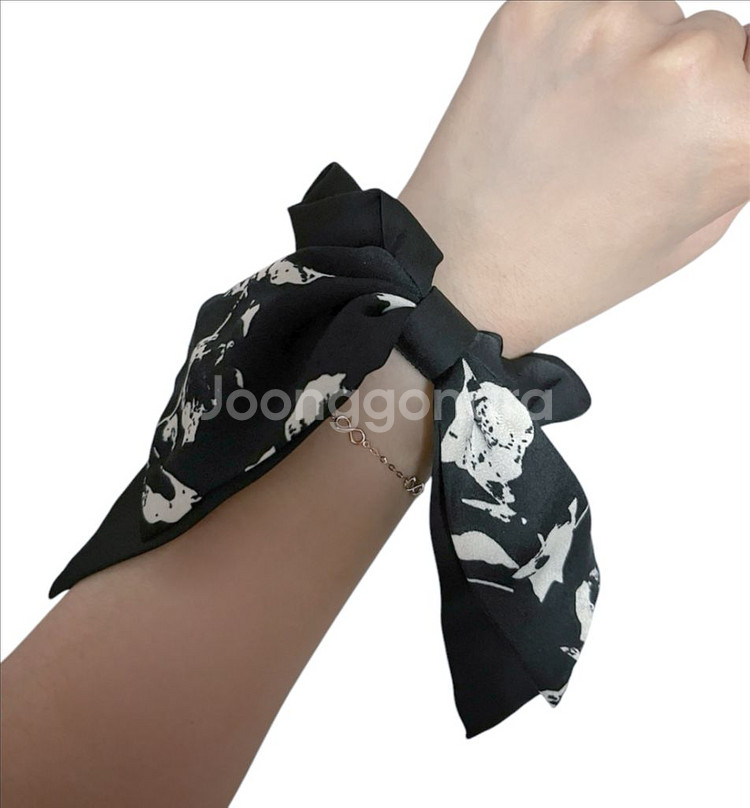 새상품) 리본곱창밴드 헤어악세사리 스카프 머리끈 리본--2