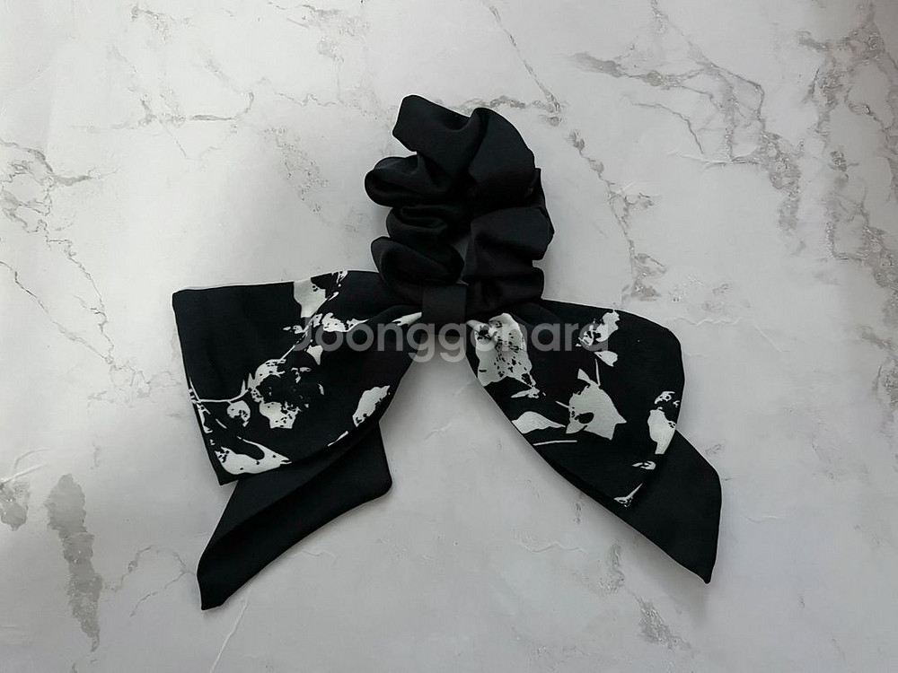 새상품) 리본곱창밴드 헤어악세사리 스카프 머리끈 리본--4