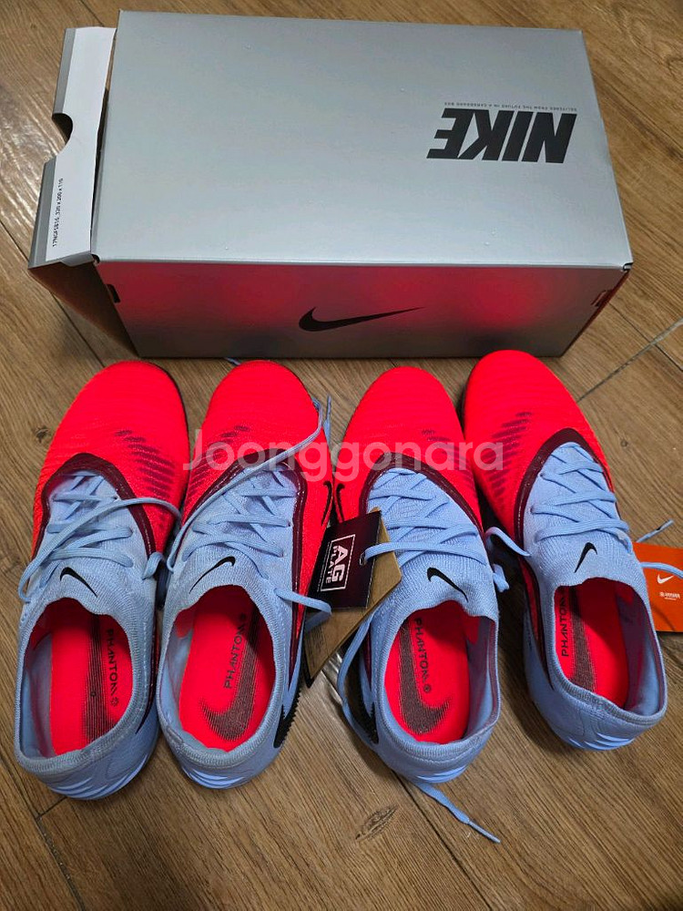 한쿼터 신은 팬텀6 ag 엘리트 260 나이키공홈 정품--0