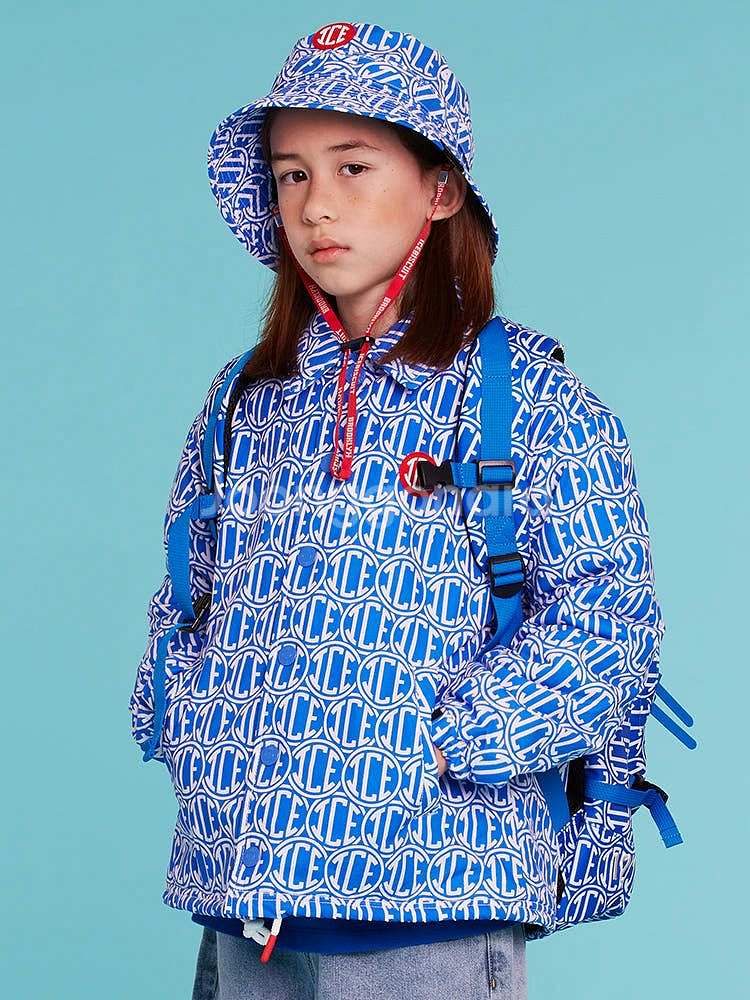 **아이스비스킷 로고 패턴 자켓**--0