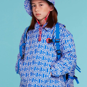 **아이스비스킷 로고 패턴 자켓**