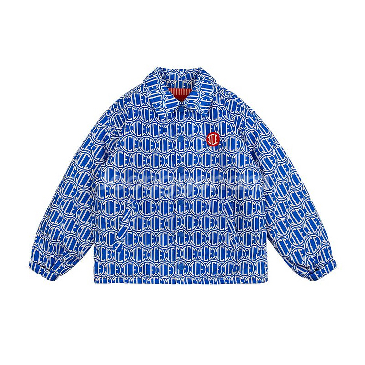 **아이스비스킷 로고 패턴 자켓**--2