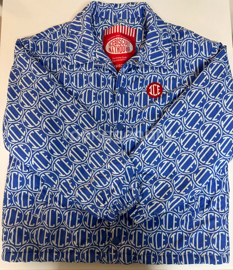 **아이스비스킷 로고 패턴 자켓**--3