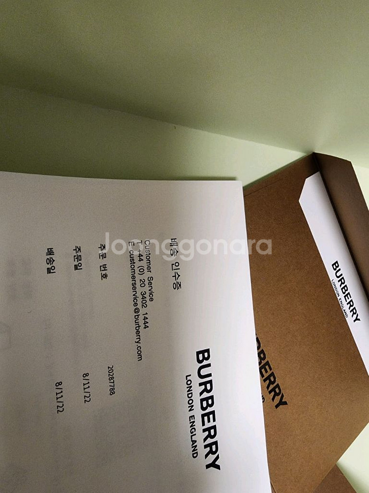 [키즈명품]버버리 토마스베어 6세용 패딩 판매--7