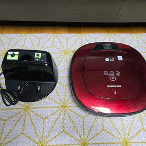 LG 로보킹 로봇청소기 레드