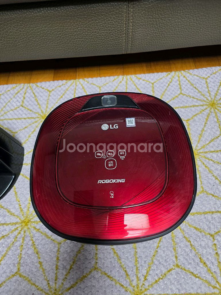 LG 로보킹 로봇청소기 레드--1